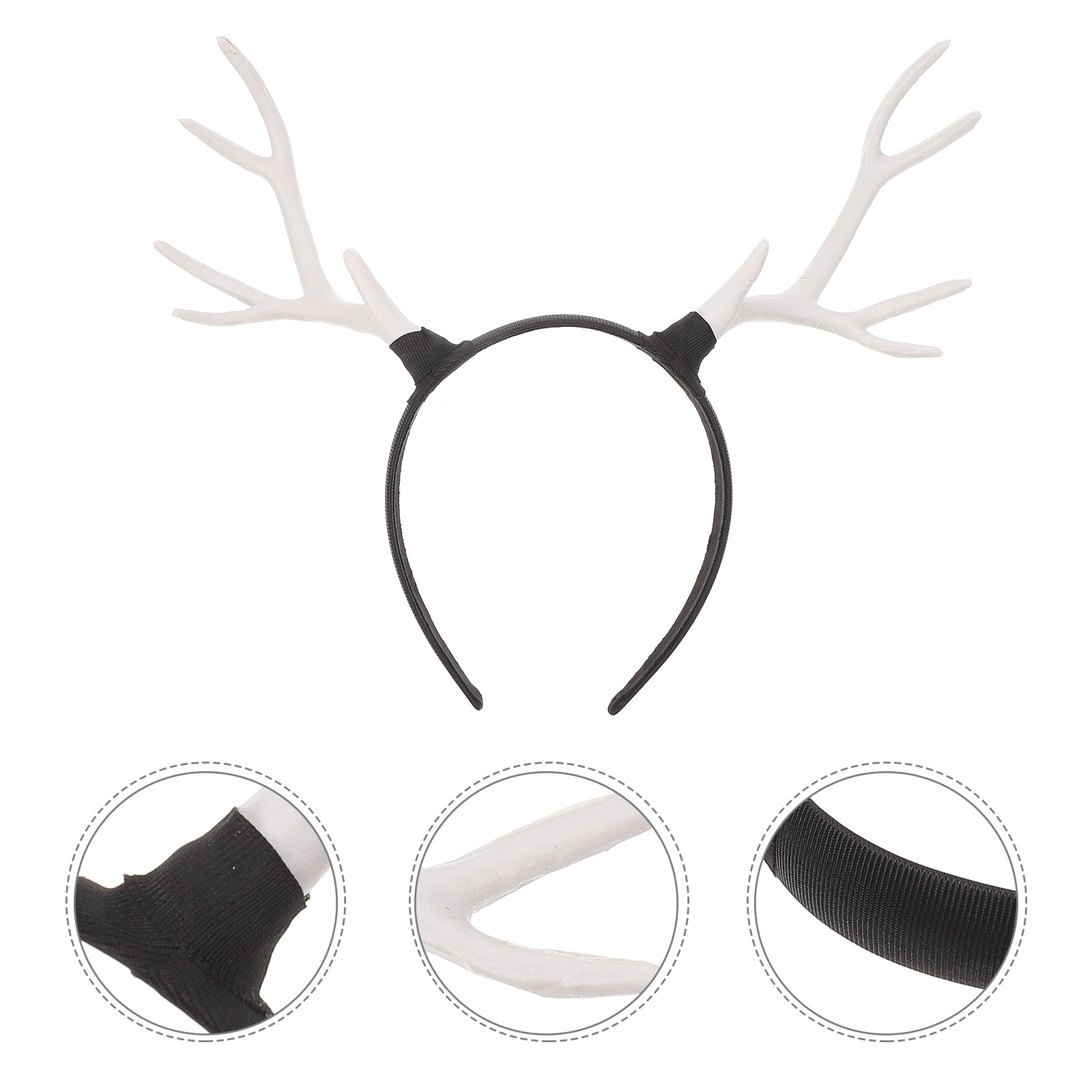 Reindeer Antlers Headband - 1 pezzo: adorabile cerchietto natalizio con