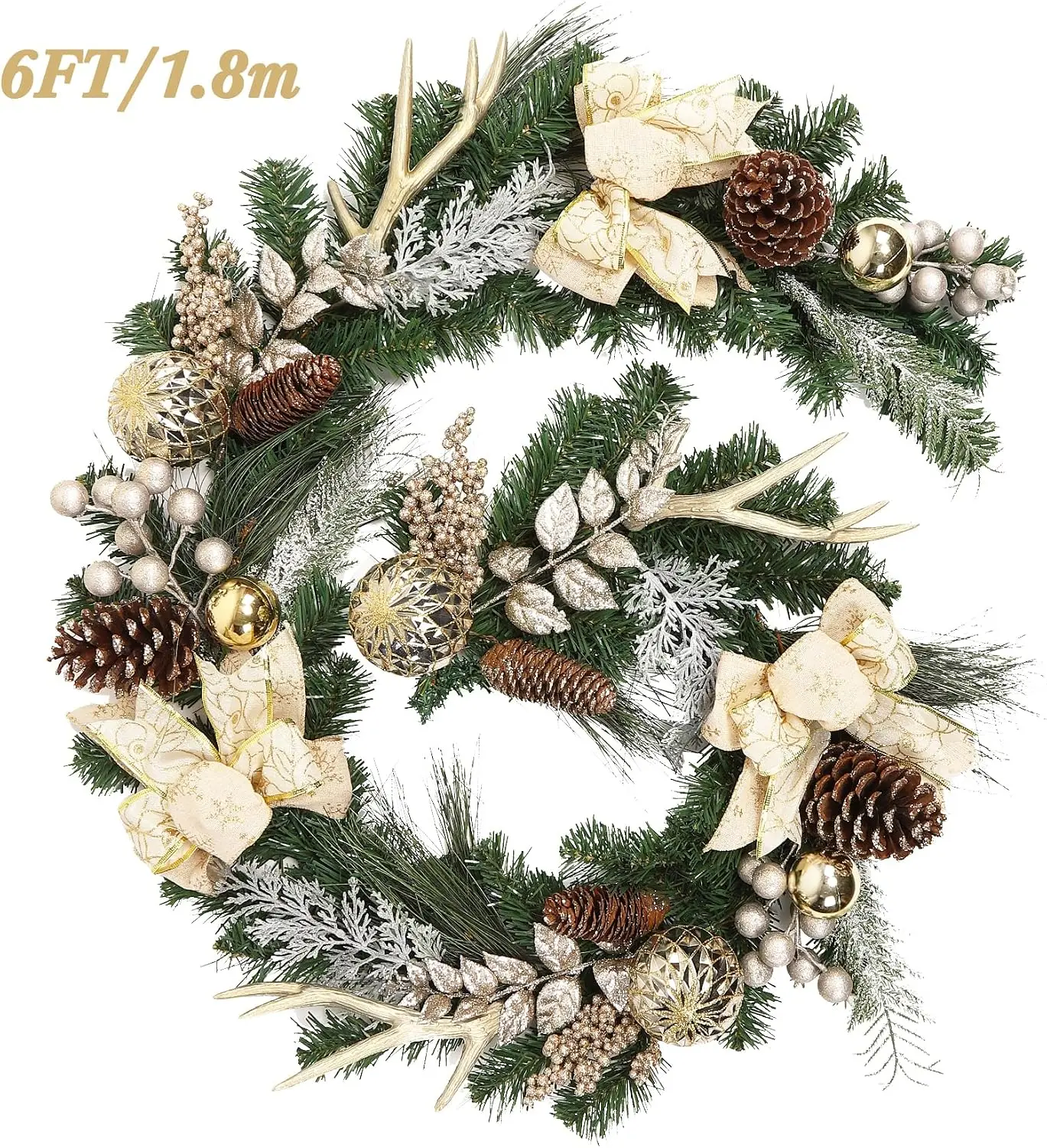Led Fairy String Lights - Garvee, ghirlanda natalizia da 1,8 metri