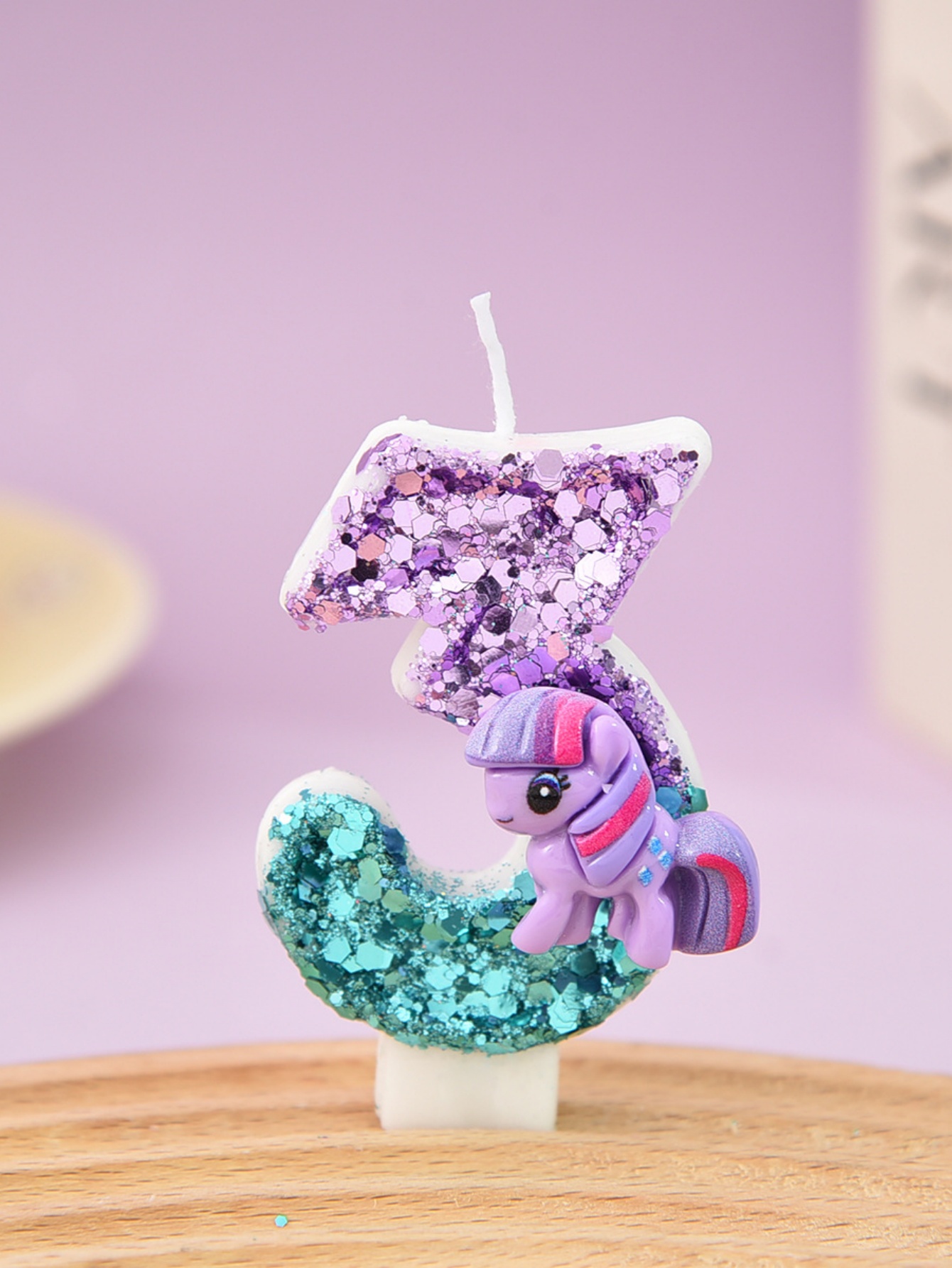 Candela digitale Charmi Purple - Holiday Candle Set recensione e prezzo