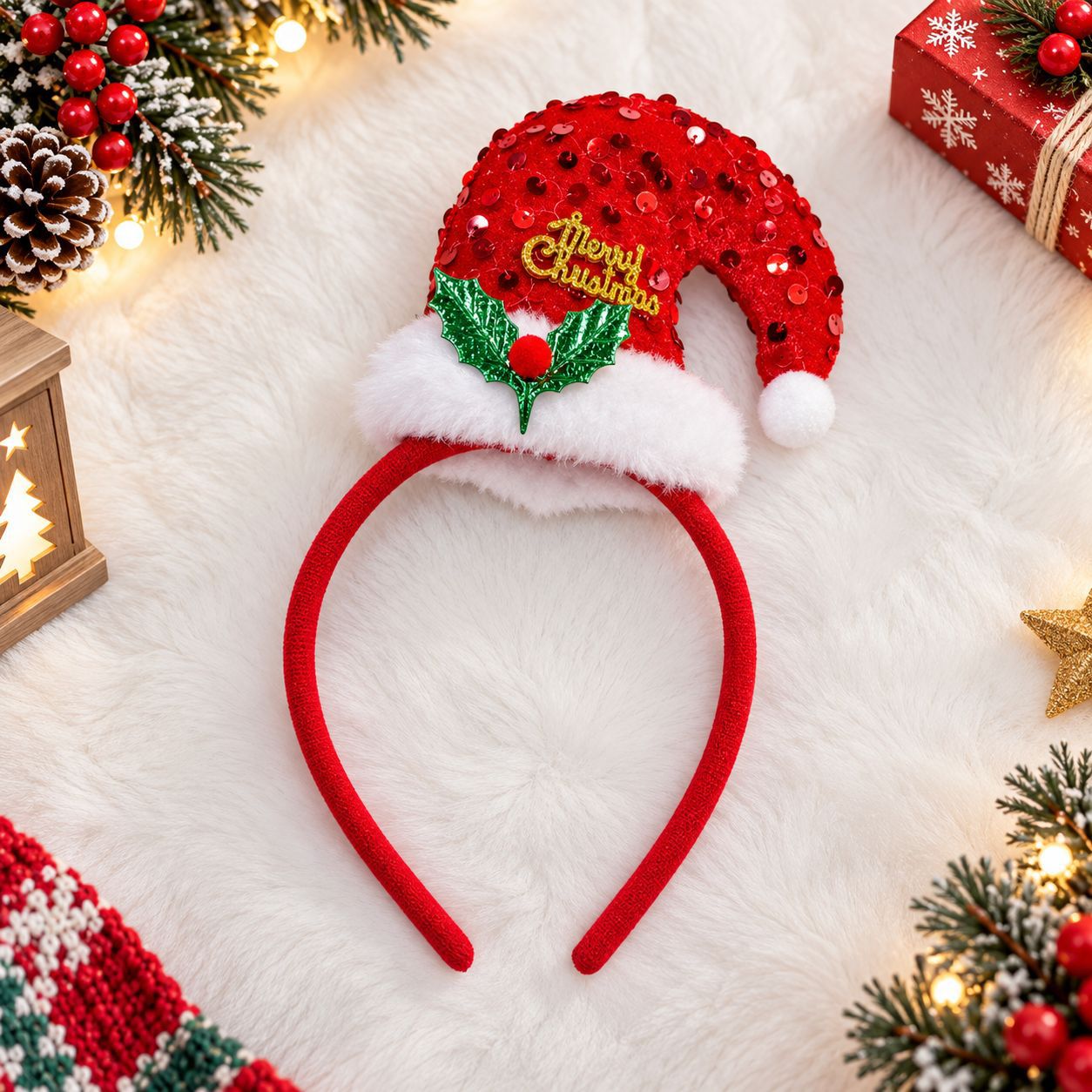 Cerchietto Natalizio con Cappe - Reindeer Antlers Headband recensione e prezzo