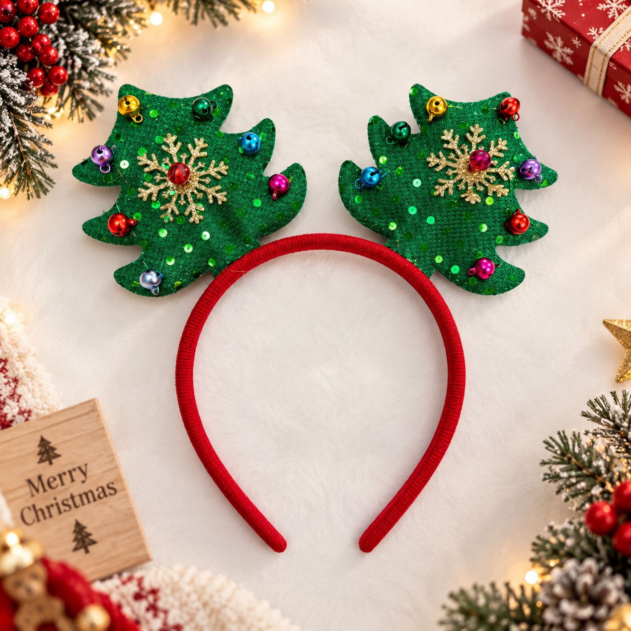 Cerchietto Natalizio con Cappe - Reindeer Antlers Headband recensione e prezzo