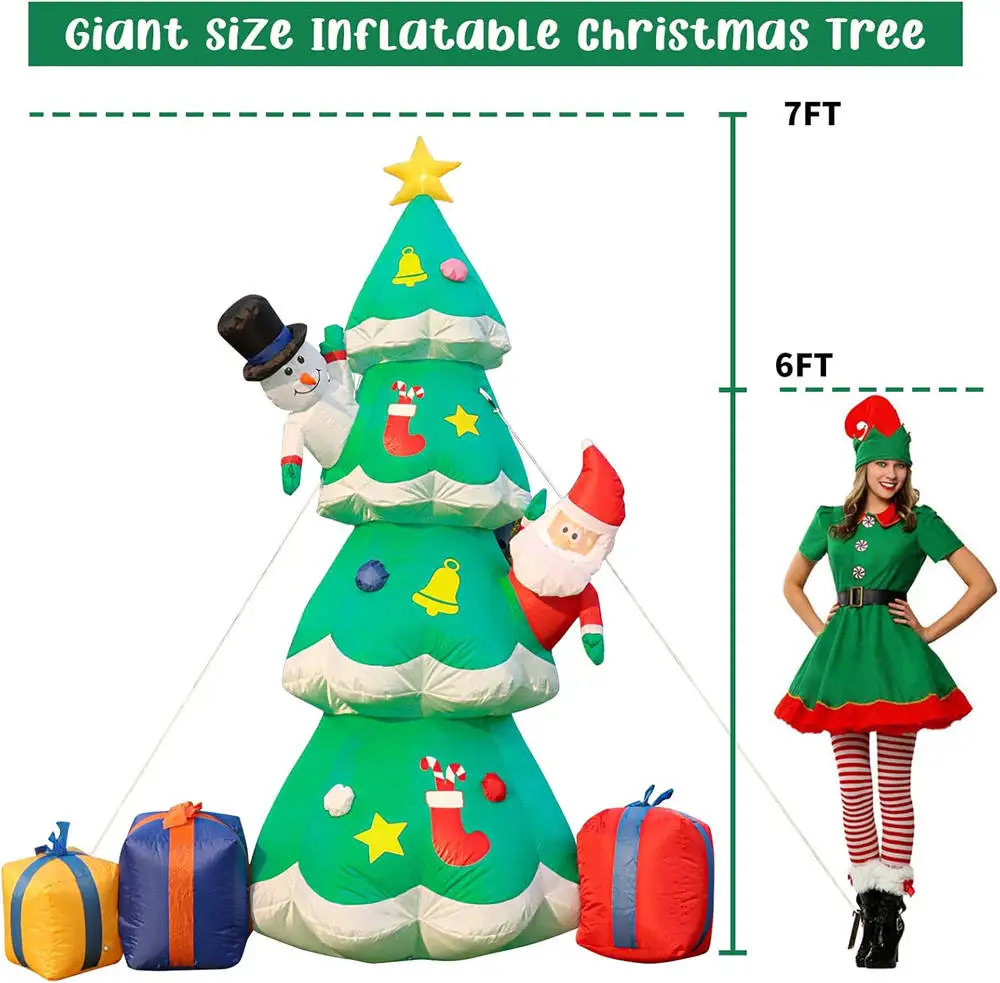 Albero di Natale gonfiabile gi - Christmas Tree Artificial recensione e prezzo