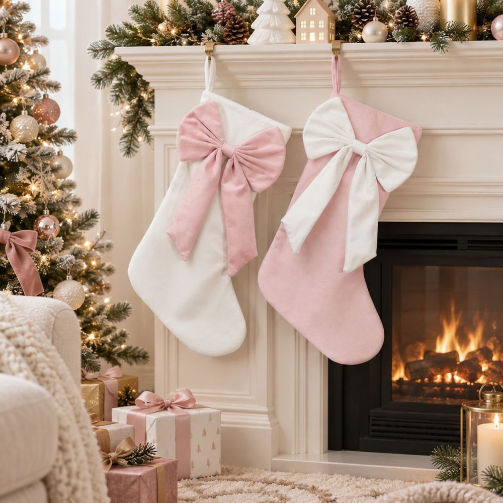 Calza di Natale in velluto da  - Christmas Stocking Hanging recensione e prezzo