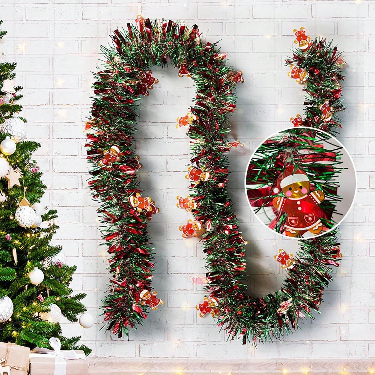 Decorazioni per ghirlande nata - Tinsel Garland Decoration recensione e prezzo
