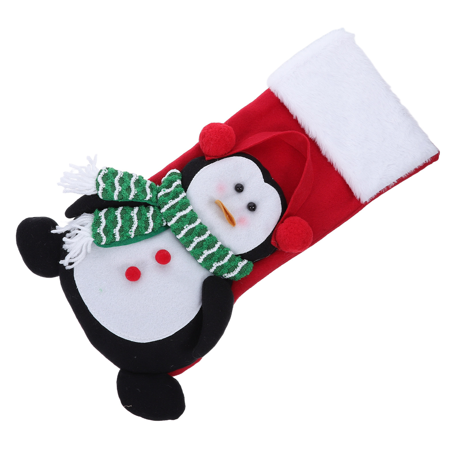 Grande calza natalizia a forma - Christmas Stocking Hanging recensione e prezzo