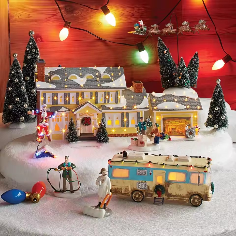 Edificio luminoso Natale Babbo - Nutcracker Figurine recensione e prezzo