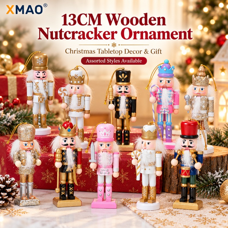13CM Schiaccianoci in Legno co - Nutcracker Figurine recensione e prezzo