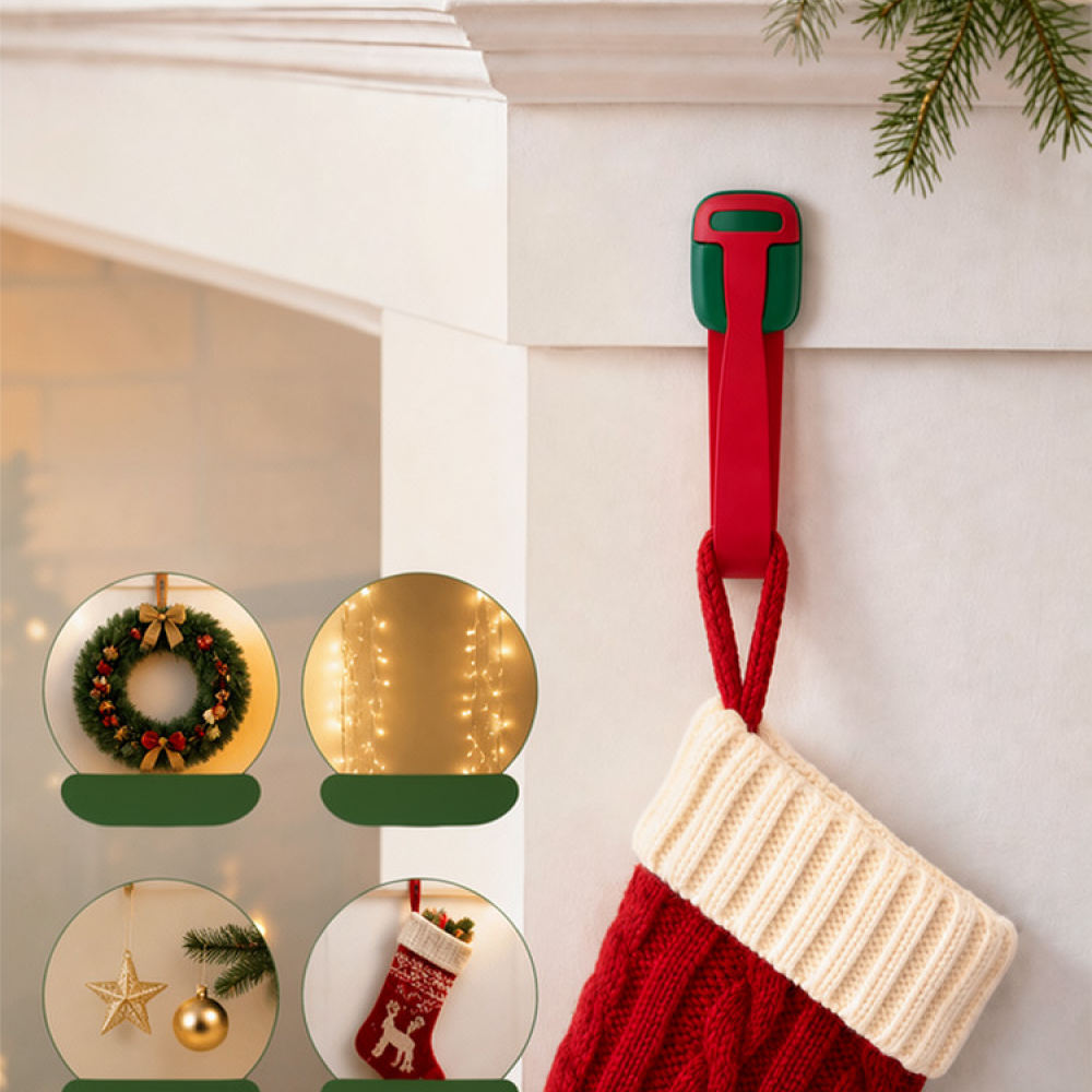 Gancio natalizio in silicone r - Christmas Stocking Hanging recensione e prezzo