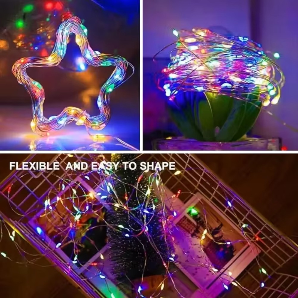 Luci a stringa con fili di ram - Led Fairy String Lights recensione e prezzo