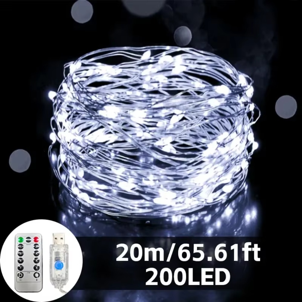 Luci a stringa con fili di ram - Led Fairy String Lights recensione e prezzo